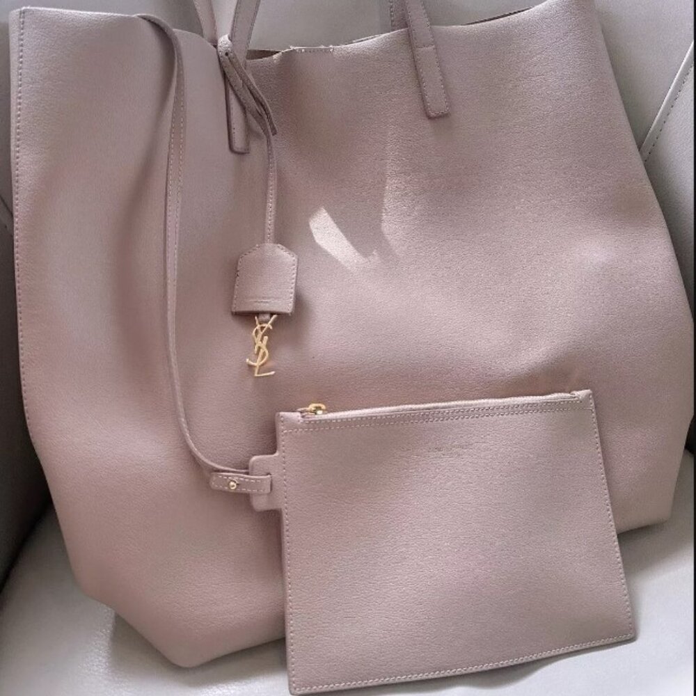 Saint Laurent North South Shopper Tote